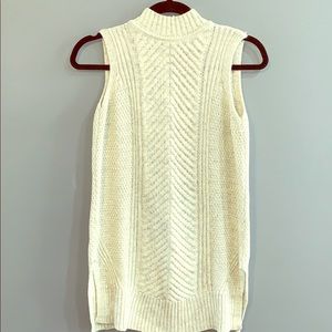 Cloud Chaser High-neck Sweater Cream Size Small